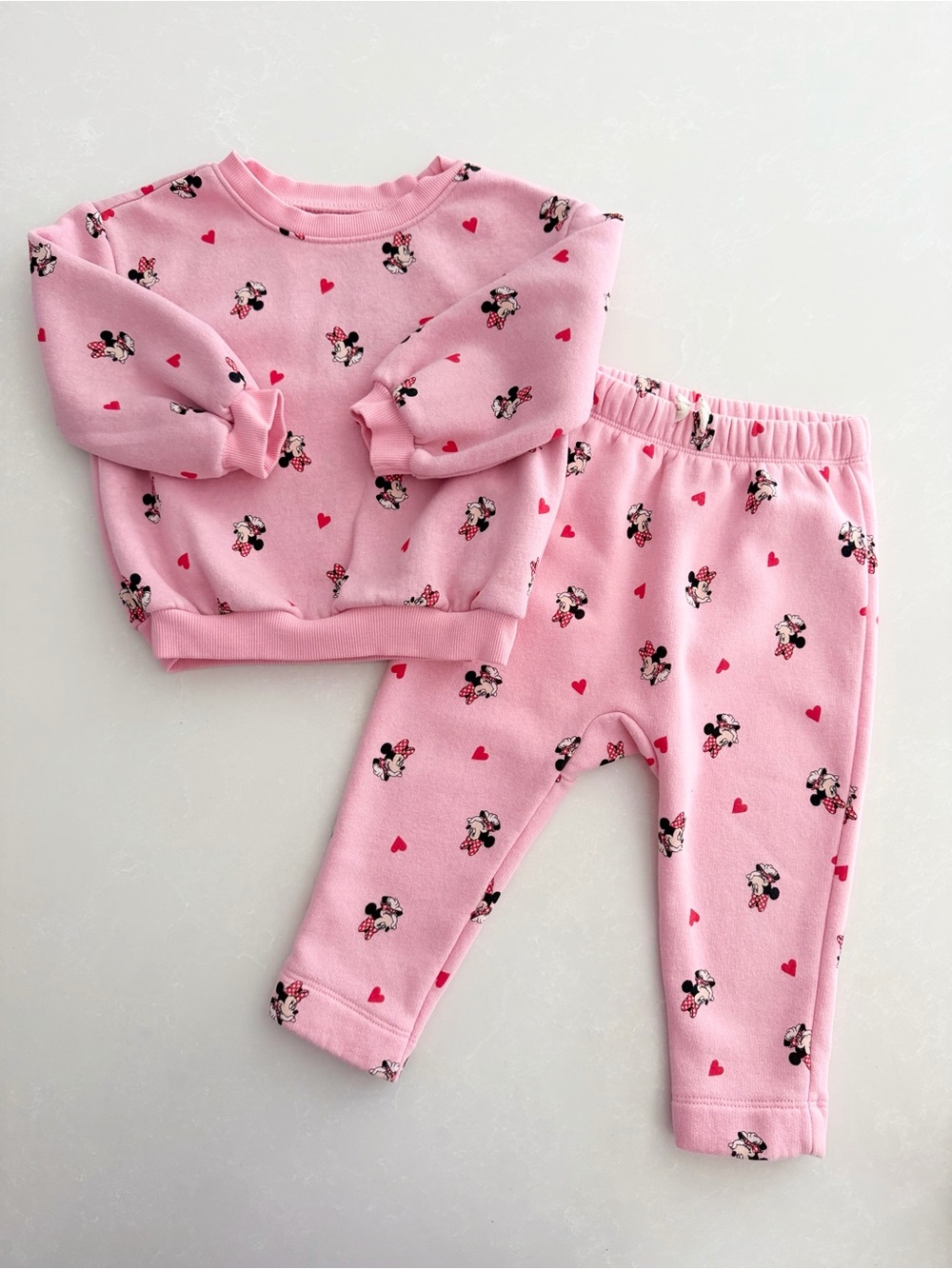 Old Navy + Disney Minnie Mouse Set • Size 18-24M